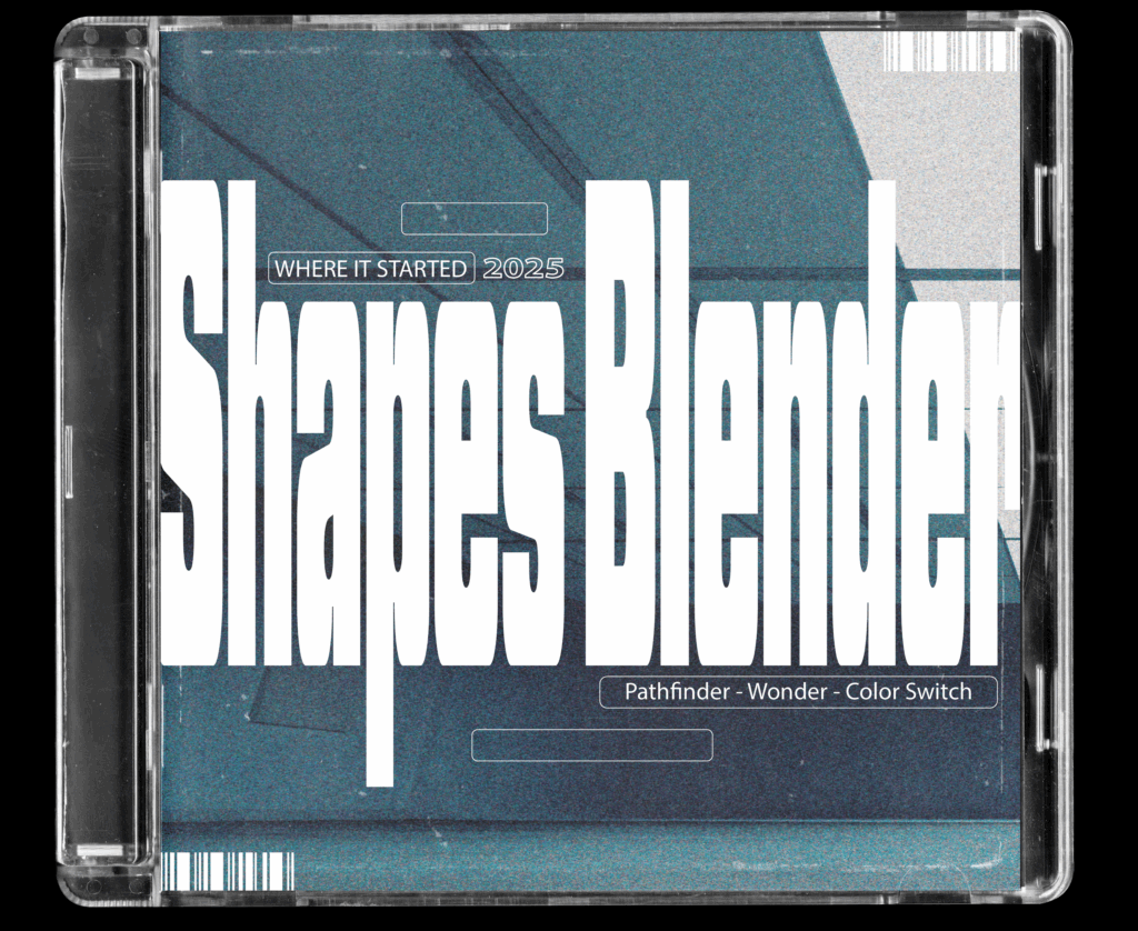Shapes Blender CD 1 CD Case with Shapes blender cover art